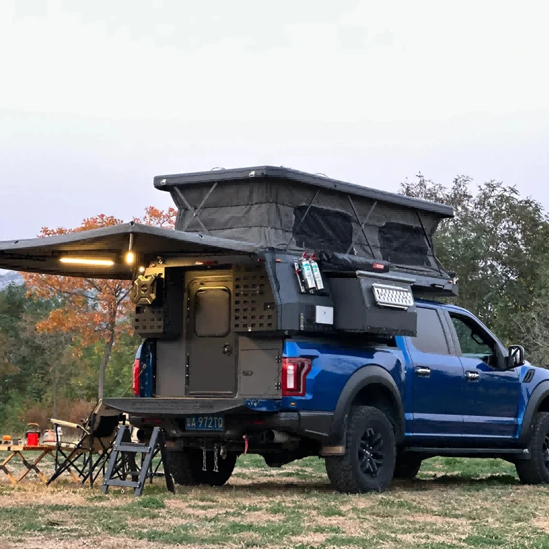 High Quality Camper For Pickup Travel Expedition Vehicle